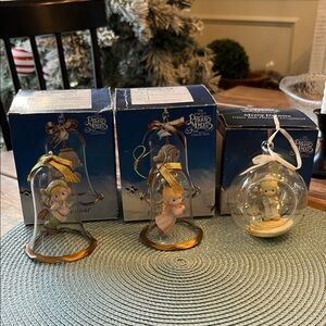 3 Precious Moments Ornaments